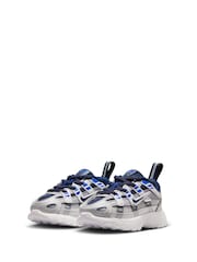 Nike Wolf Grey Blue Infant P-6000 Trainers - Image 4 of 7