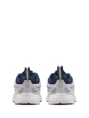 Nike Wolf Grey Blue Infant P-6000 Trainers - Image 5 of 7