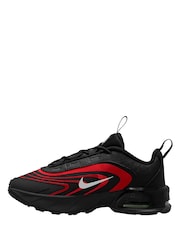Nike Black/University Red Junior Air Max Fire Trainers - Image 2 of 4