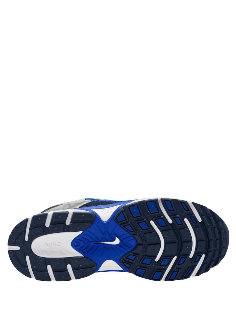 Nike Blue Silver Black Youth V5 Runner Trainers - Image 4 of 4 Nike Blue Silver Black Youth V5 Runner Trainers - Image 4 of 4