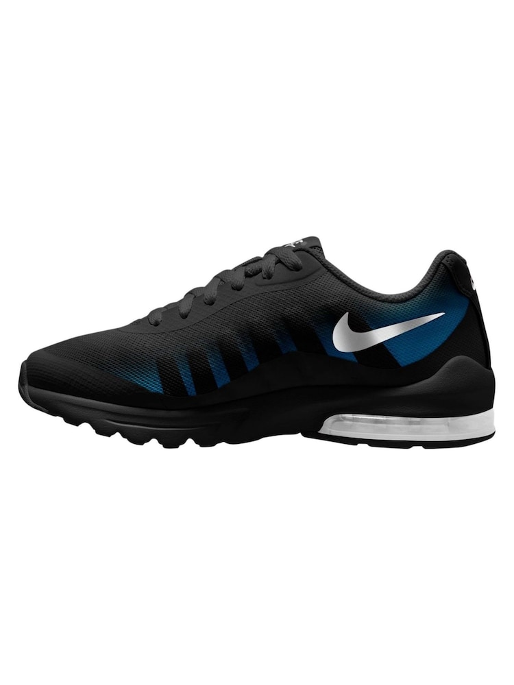 Nike Black Gamma Blue Youth Air Max Invigor Trainers - Image 2 of 4 Nike Black Gamma Blue Youth Air Max Invigor Trainers - Image 2 of 4