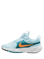 Nike Blue Total Orange Junior Star Runner 5 Trainers - Image 2 of 4