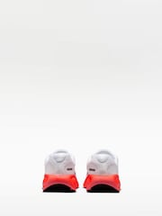 Nike White/Blue Pink Youth Stellar Ride Trainers - Image 7 of 7