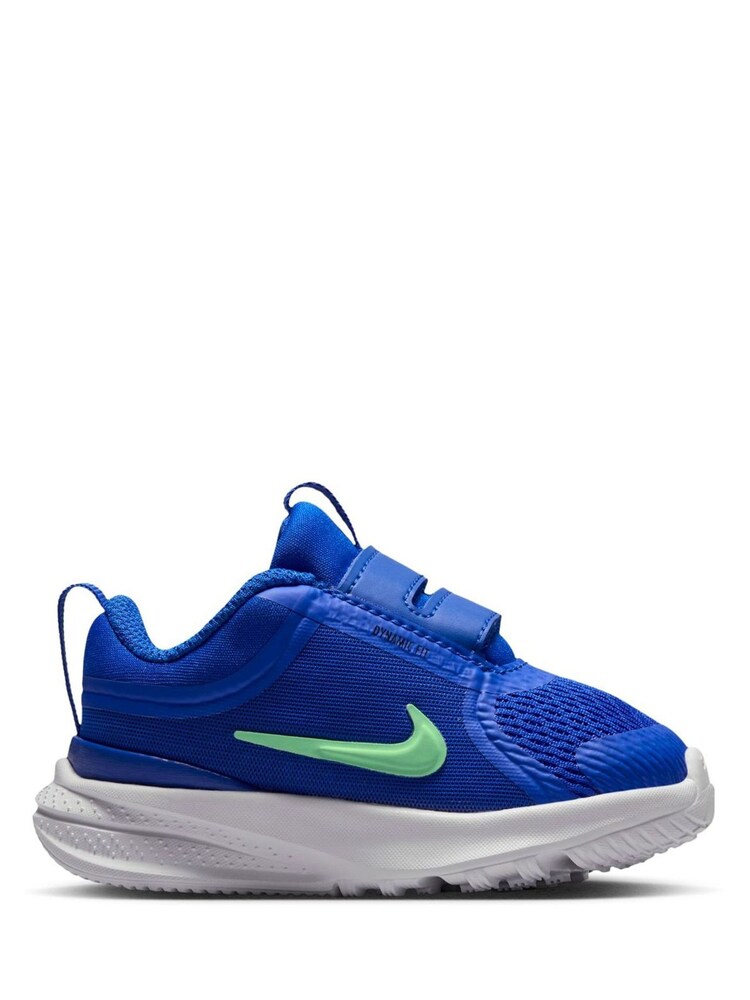 Nike Racer Blue Infant Star Runner 5 Trainers - Image 1 of 8