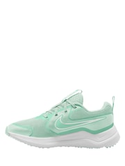 Nike Light Green Youth Cosmic Running Trainers - Image 2 of 4