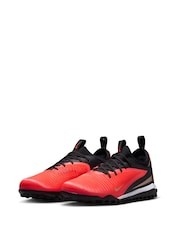 Nike Red Jr. Phantom 6 Low Academy Turf Football Trainers - Image 4 of 7
