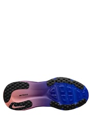 Nike White/Blue Pink Youth Vomero 18 Road Running Trainers - Image 4 of 4