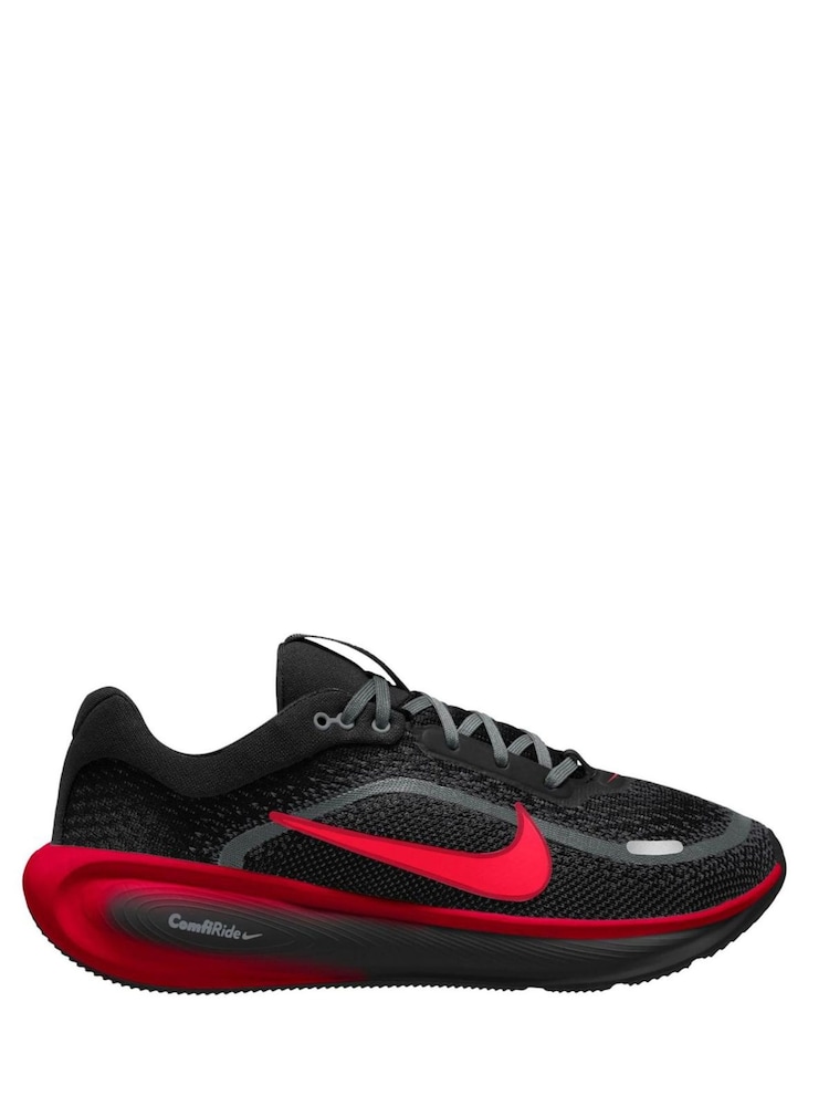 Nike Black/Grey Red Youth Stellar Ride Trainers - Image 1 of 4