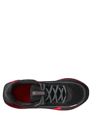 Nike Black/Grey Red Youth Stellar Ride Trainers - Image 3 of 4