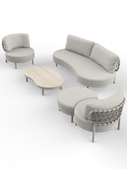 Royalcraft 5 Piece Natural Koko Garden Lounging Set - Image 3 of 6