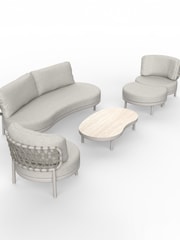 Royalcraft 5 Piece Natural Koko Garden Lounging Set - Image 4 of 6