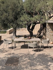 Royalcraft Natural Olma 6 Seater Garden Dining Set - Image 2 of 6