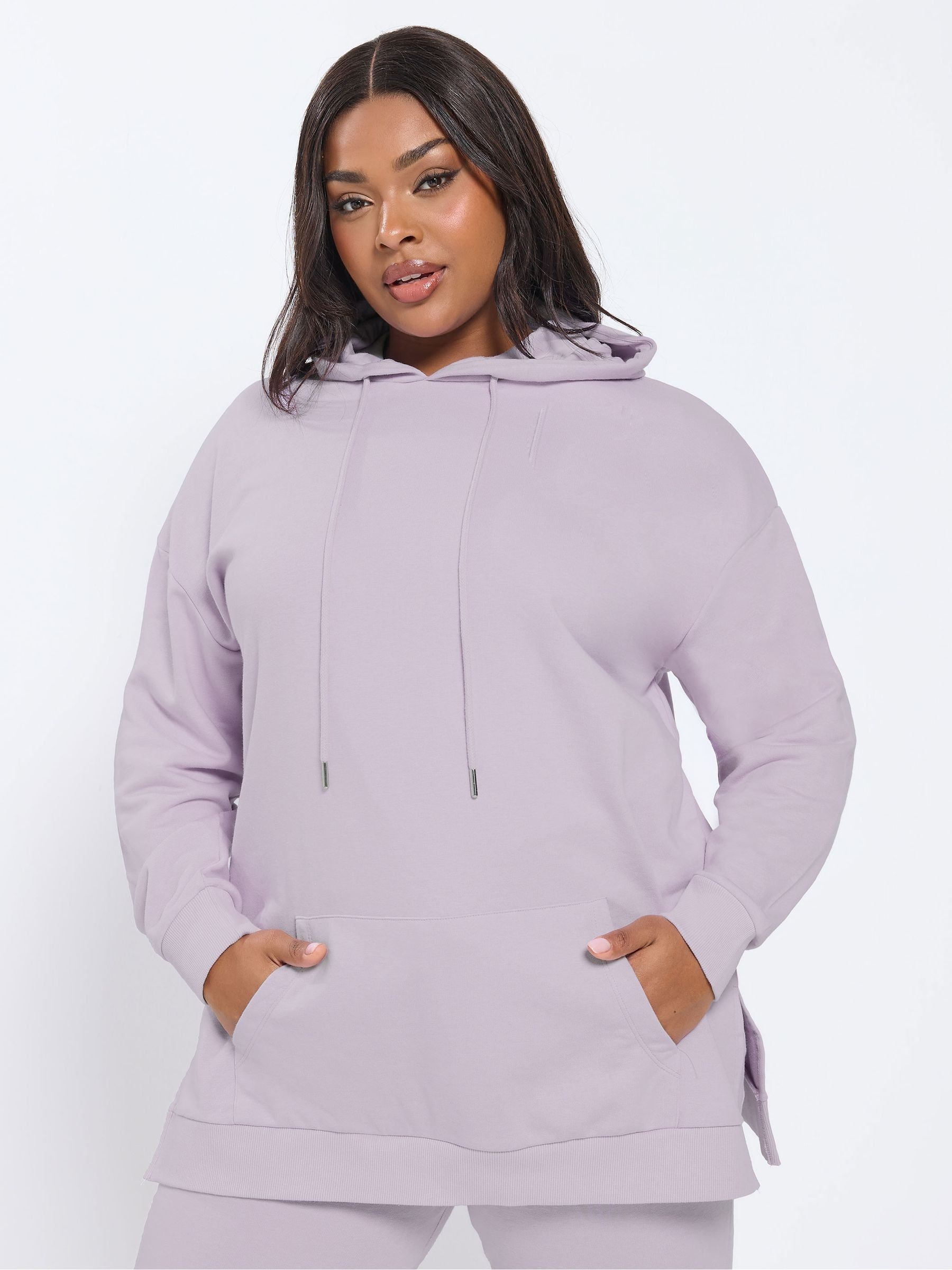 funnel neck hoodie plus size