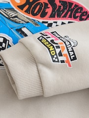 Grey Checkerboard Hot Wheels Crew And Jogger Set (9mths-8yrs) - Image 11 of 12