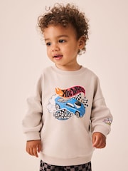 Gris à damier - Ensemble Hot Wheels Col rond et Survêtement (9mois-8ans) - Image 2 de 7