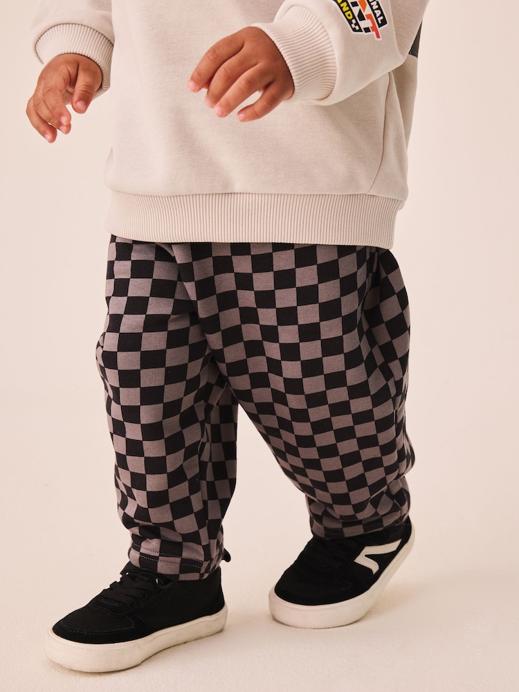 Gris à damier - Ensemble Hot Wheels Col rond et Survêtement (9mois-8ans) - Image 7 de 7 Gris à damier - Ensemble Hot Wheels Col rond et Survêtement (9mois-8ans) - Image 7 de 7