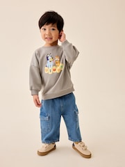 Grey Bluey Crew Sweatshirt (12mths-8yrs) - Image 2 of 4
