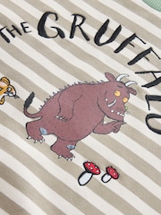 Ecru Stripe Gruffalo Crew Neck Sweat Top (6mths-8yrs) - Image 5 of 6