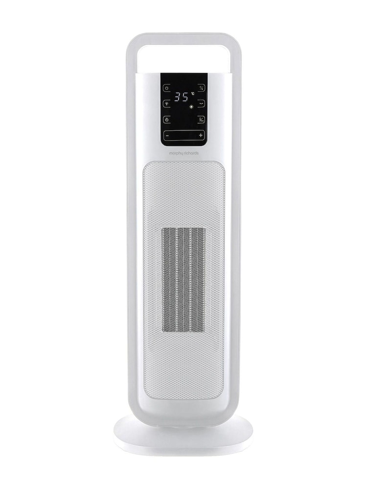 Morphy Richards White HeatFlux Ultra Thin Ceramic Tower Fan Heater - Image 5 of 5