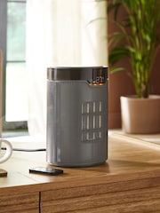 Morphy Richards Grey HeatFlux Desk Bedside Ceramic Fan Heater - Image 1 of 6