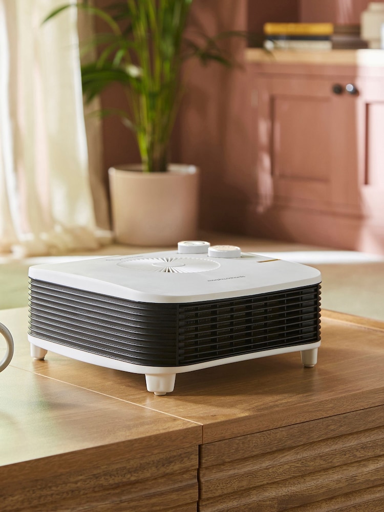 Morphy Richards White HeatFlux Flat Fan Heater - Image 1 of 5