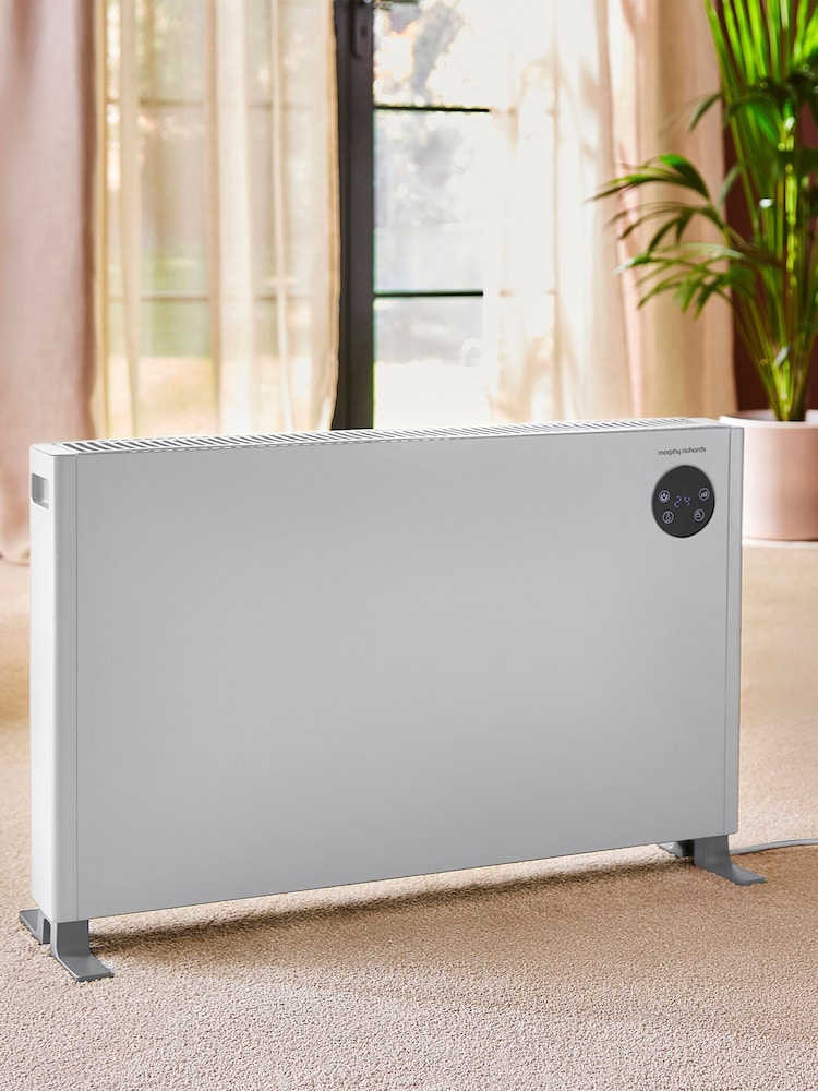 Morphy Richards White HeatFlux Digital Convector Heater - Image 1 of 5 Morphy Richards White HeatFlux Digital Convector Heater - Image 1 of 5