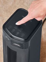 Morphy Richards Grey HeatFlux Ceramic Tower Fan Heater - Image 3 of 5