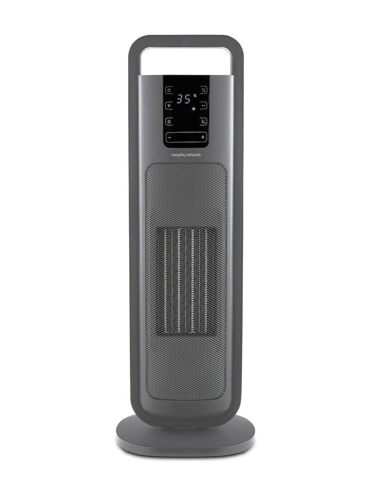 Morphy Richards Grey HeatFlux Ultra Thin Ceramic Tower Fan Heater - Image 5 of 5