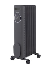 Morphy Richards Grey HeatFlux 1.5kw Digital Oil Filled Radiator - Image 4 of 5