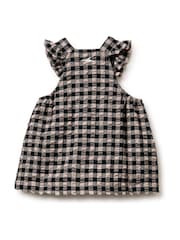 Benetton シアサッカーギンガム柄ドレス - 画像 2 / 3