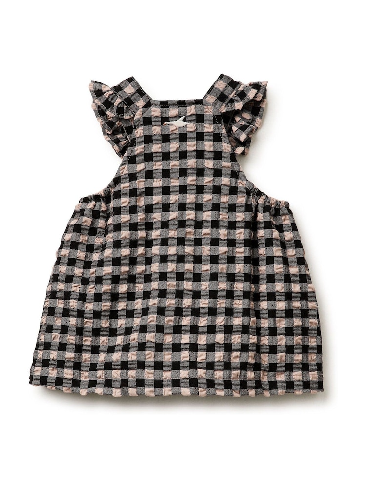 Benetton シアサッカーギンガム柄ドレス - 画像 2 / 3