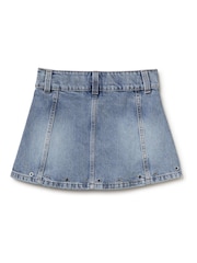 Benetton Stud Denim Mini Skirt - 3의 이미지 2
