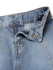 Benetton Stud Denim Mini Skirt - 3의 이미지 3