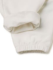 Benetton weiße Jogginghosen mit Animal-Applikation - Bild 3 von 3