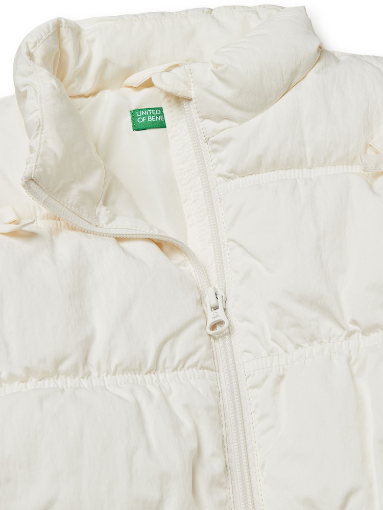 Gilet Benetton matelassé à nœud - Image 3 de 3