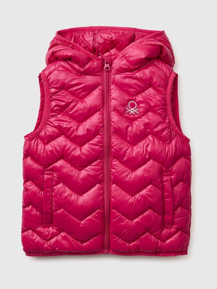 Benetton Light Puffer Gilet - Imaginea 1 din 3
