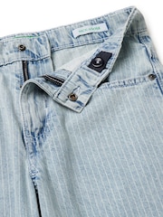 Benetton Striped Denim Jeans - 3의 이미지 3