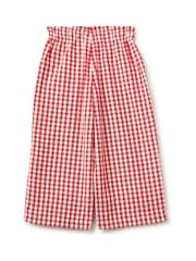 Benetton Red Gingham Trousers - Image 2 of 3