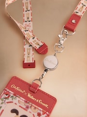 Cath Kidston Ecru Wallace & Gromit Retractable Lanyard Bag - Image 2 of 3
