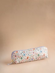Cath Kidston Ecru Wallace and Gromit Curved Pencil Case Bag - Image 1 of 4