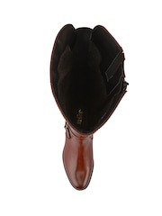 Jones Bootmaker Tan Standard Calf Phoebe Leather Long Boots - Image 5 of 5