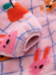 Lilac Purple Pets Half Zip Fleece (3mths-7yrs) - Image 8 of 8