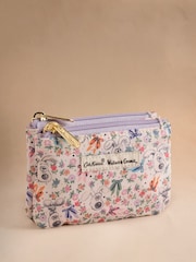 Cath Kidston Ecru Wallace and Gromit Double Zip Purse - Image 1 of 5