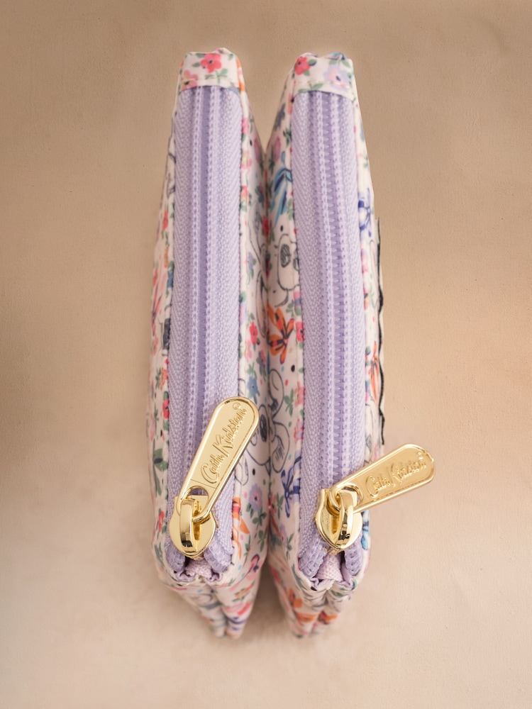 Cath Kidston Ecru Wallace and Gromit Double Zip Purse - Image 5 of 5
