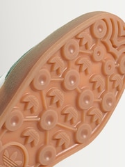 adidas Originals Green/White Gazelle Indoor Trainers - Image 10 of 11