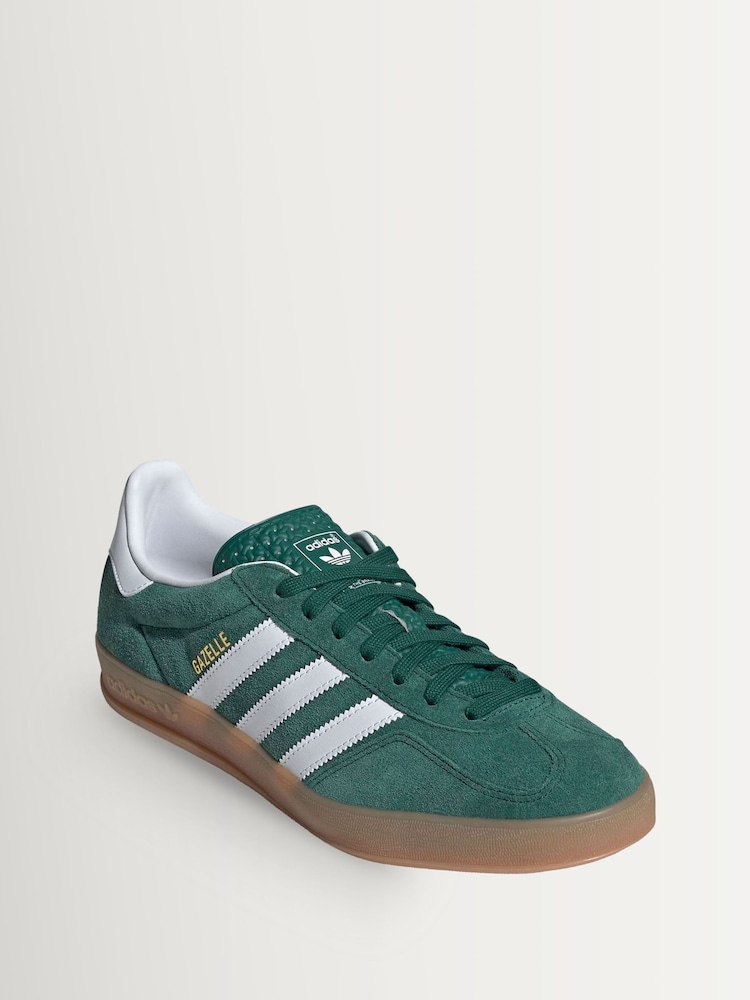 adidas gazelle silver green womens ADIDAS GAZELLE INDOOR main image 0