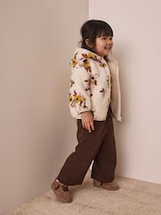 Cream ផ្កា  - Zip Through Fleece (3mths-7ឆ្នាំ) - រូបភាព 4 នៃ 9