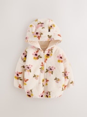 Cream ផ្កា  - Zip Through Fleece (3mths-7ឆ្នាំ) - រូបភាព 5 នៃ 9