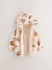 Cream ផ្កា  - Zip Through Fleece (3mths-7ឆ្នាំ) - រូបភាព 7 នៃ 9