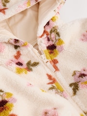 Cream ផ្កា  - Zip Through Fleece (3mths-7ឆ្នាំ) - រូបភាព 9 នៃ 9
